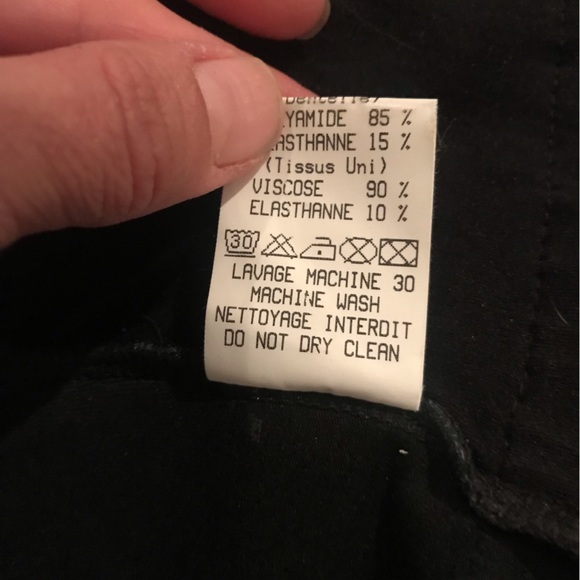 Lace & leather blouse - Picture 5 of 6